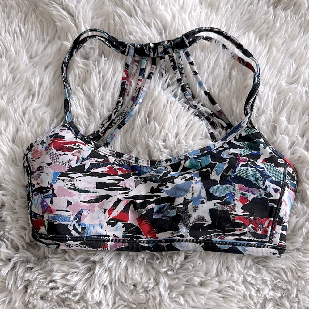 Lululemon Multi Color Free To Be Sports bra-Size 2